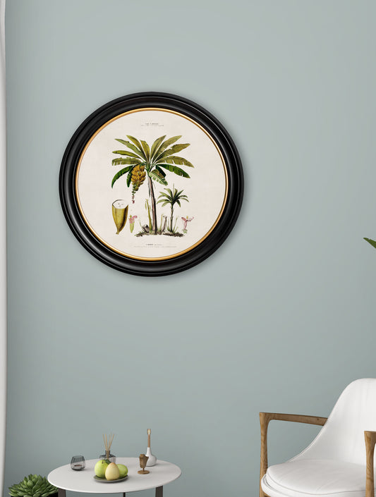 Round Framed Palm Prints